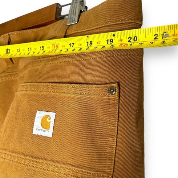 Womens Carhartt Relaxed Fit Double Knee Front Work Pants Size 16W Rugged… - Picture 5 of 6